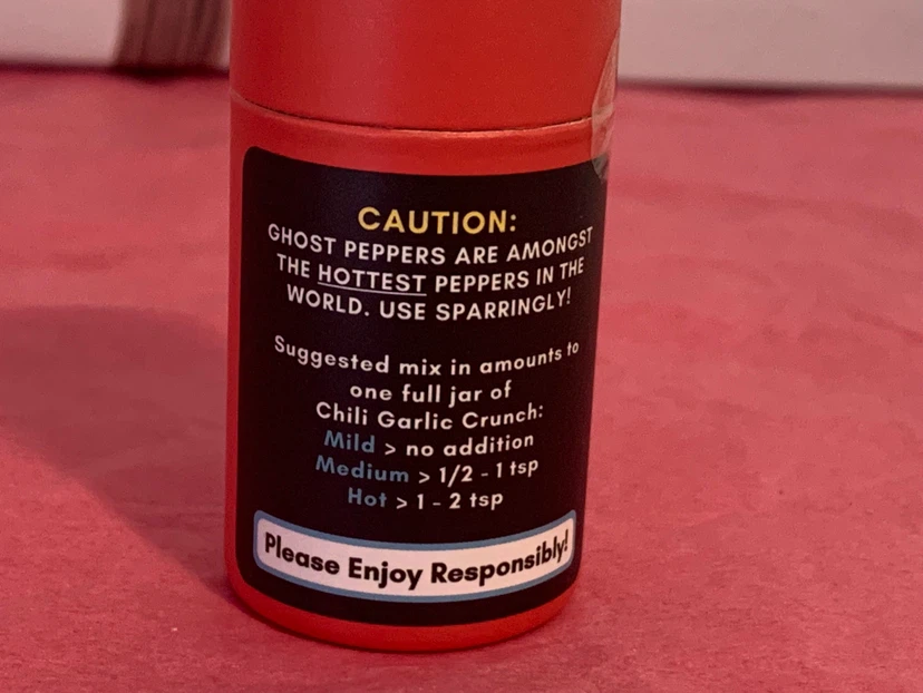 FREE ghost pepper Chili Flakes