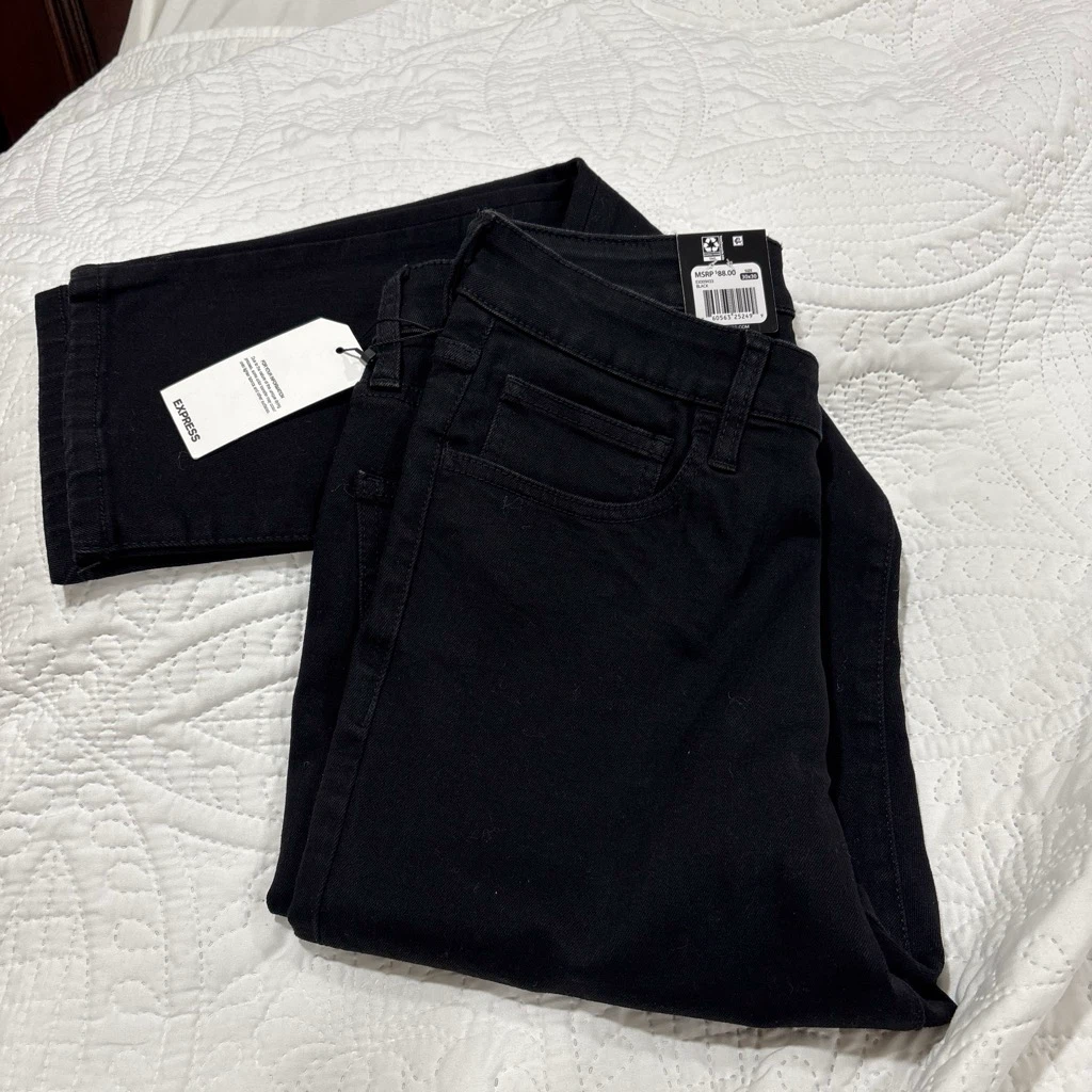 Express Black Jeans Size 30x30 - photo 2