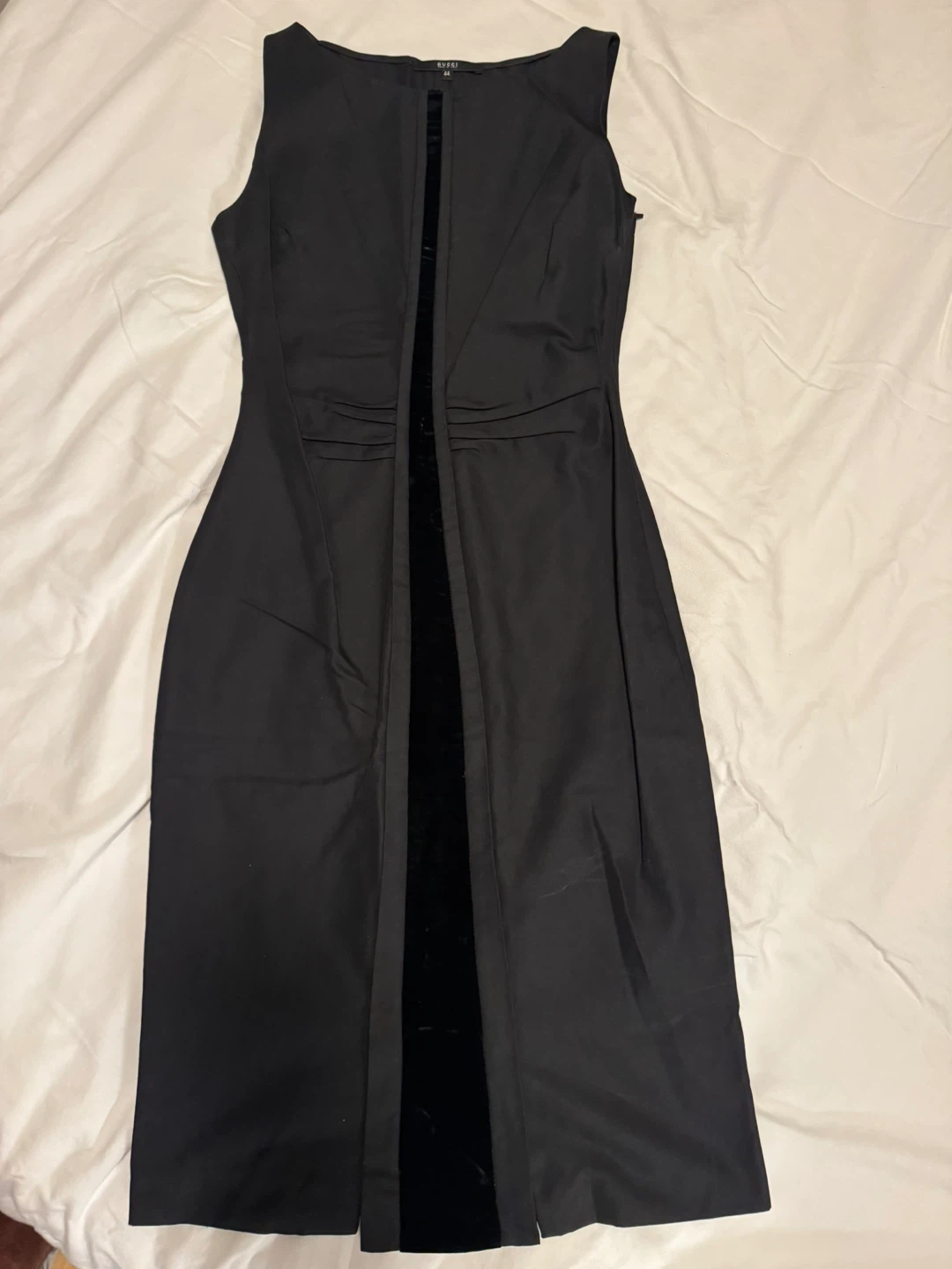 Vintage Tom Ford Gucci Black Sleeveless Dress