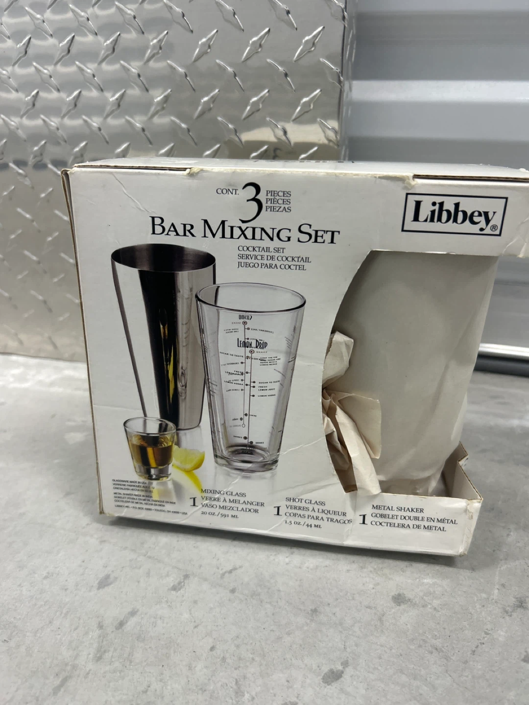 Libbey 3-Piece Bar Mixing Set