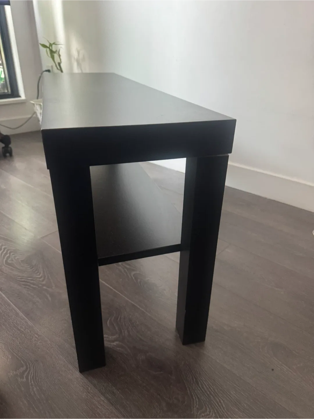 Black IKEA Lack TV Stand - photo 2