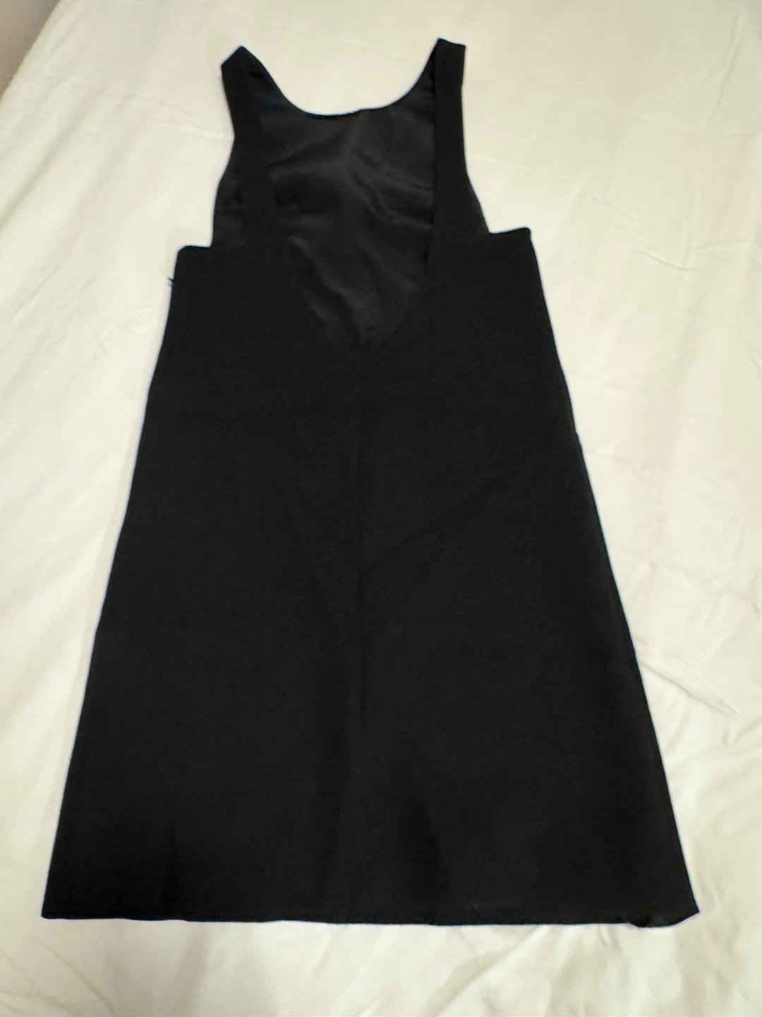 Prada Virgin Wool Black Pinafore Dress - photo 2