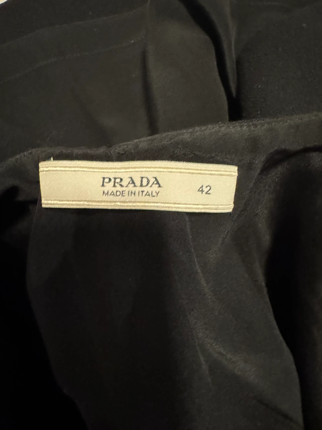 Prada Virgin Wool Black Pinafore Dress - photo 3