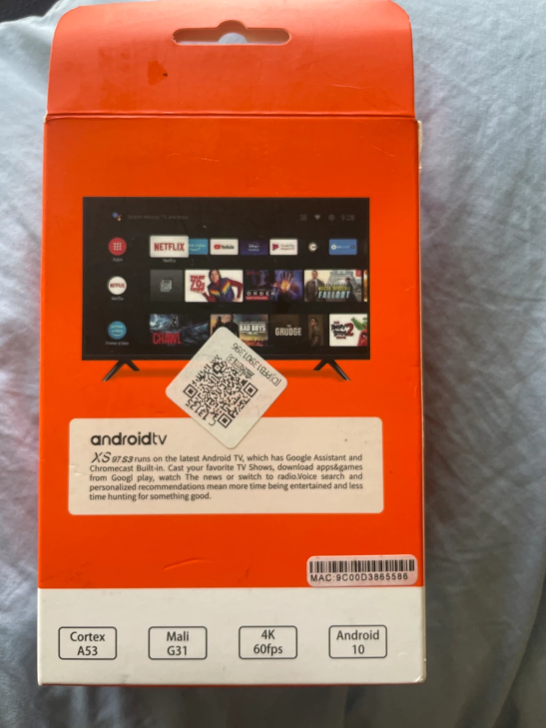 XS97 S3 4K Android TV Stick – Brand New - photo 3