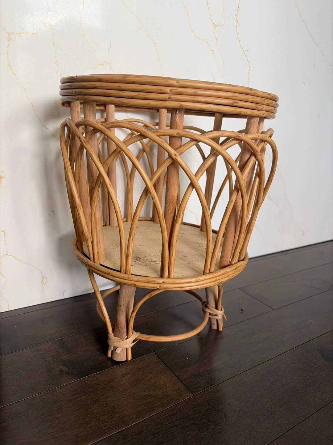 Rattan Plant Stand - photo 2