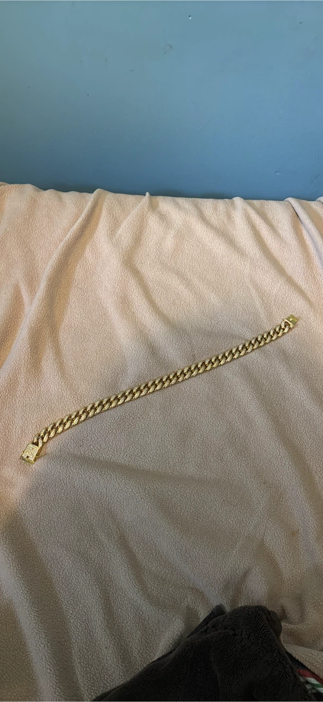 Gold-Tone Cuban Link Chain