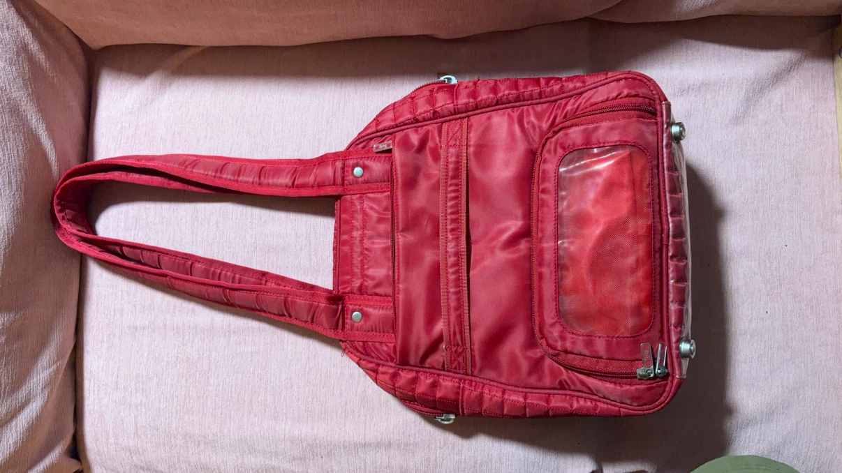 Lug Red Quilted Tote Bag - photo 4