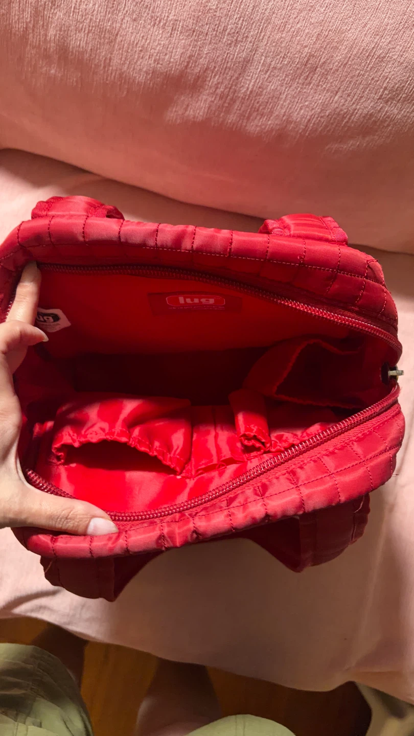Lug Red Quilted Tote Bag - photo 5