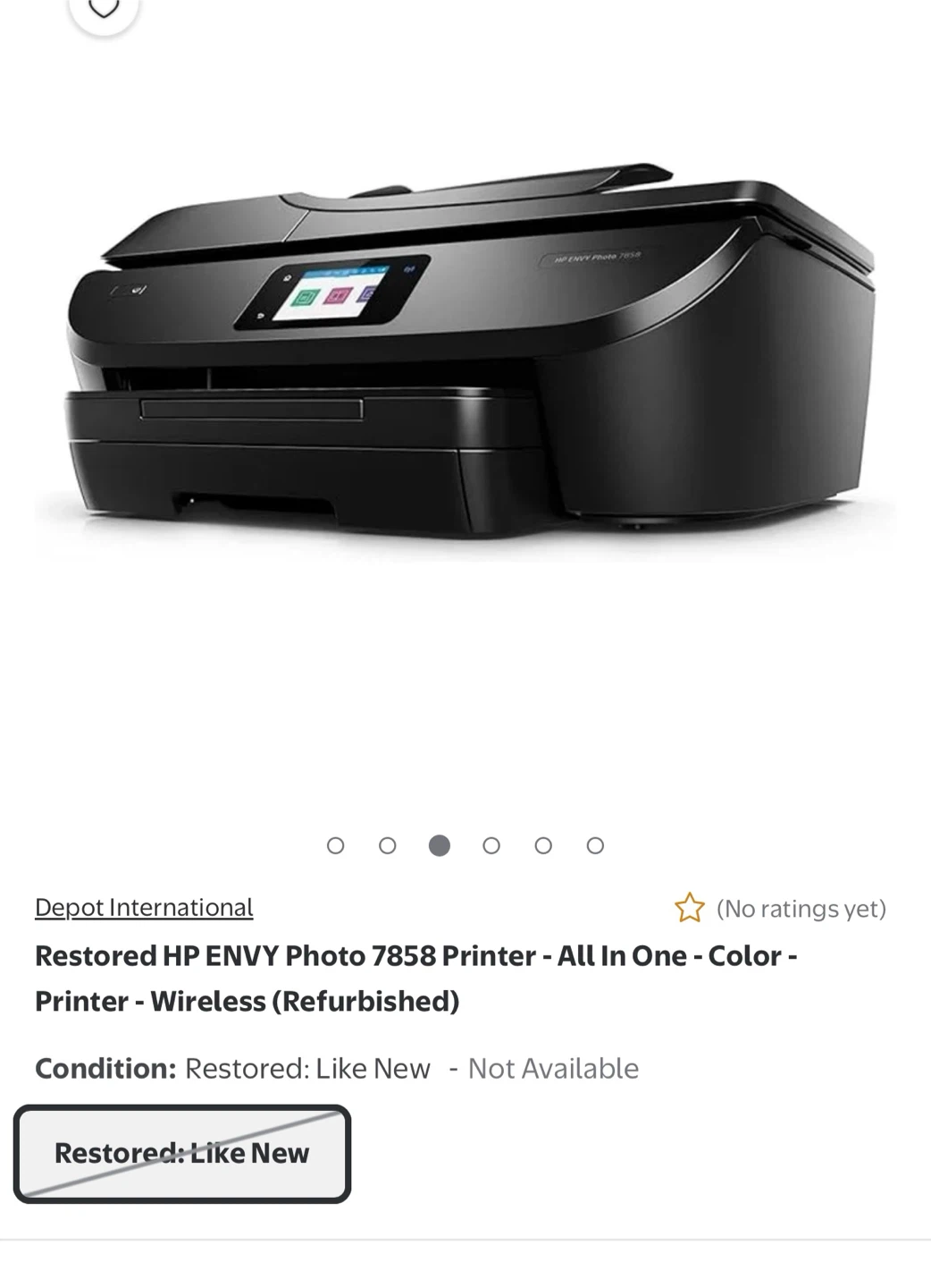 HP ENVY Photo 7855 All-in-One Printer - photo 4