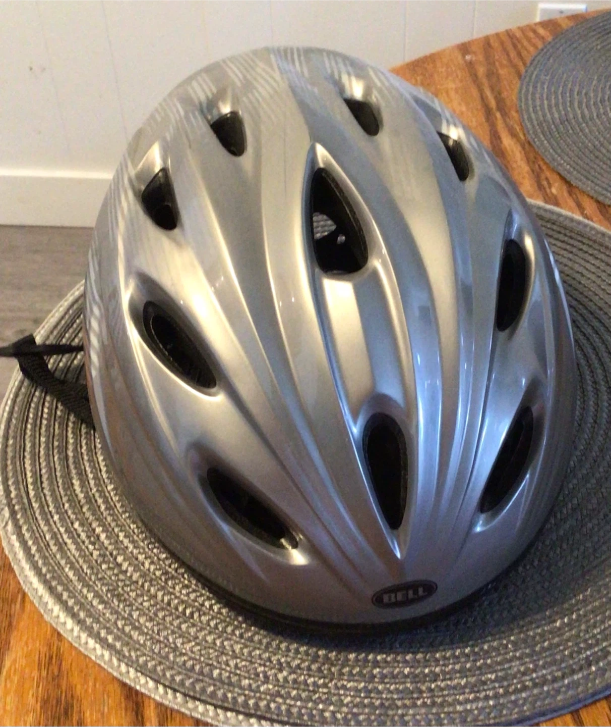 Silver Bell Bicycle Helmet