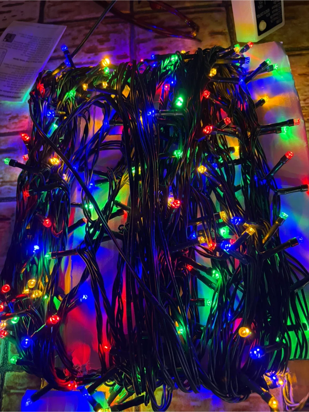 Golden Power LED Colour Changing String Lights