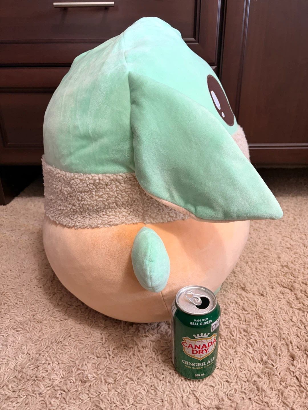 Jumbo Squishmallows Star Wars Grogu Plush - photo 2