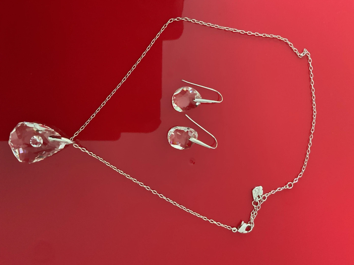 Swarovski Crystal Necklace and Earring Set