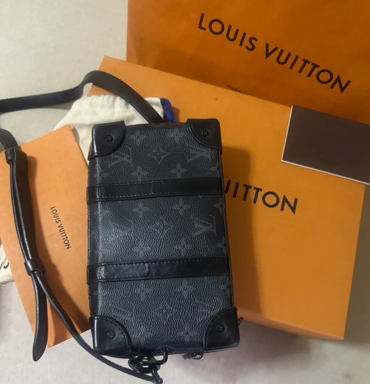 Louis Vuitton “Monogram Eclipse” Soft Trunk - photo 2