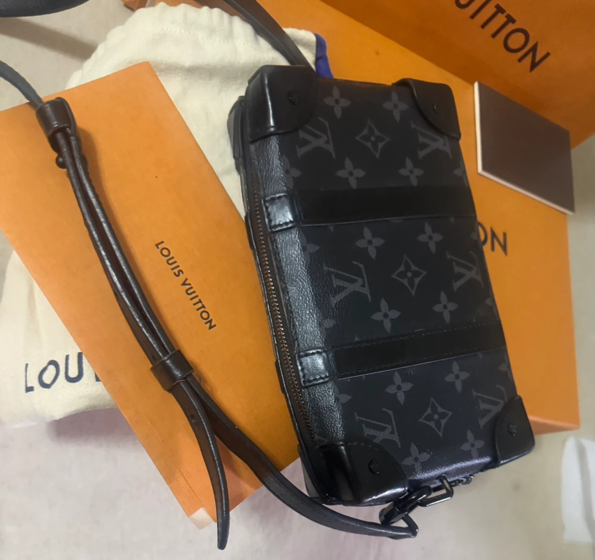 Louis Vuitton “Monogram Eclipse” Soft Trunk - photo 3