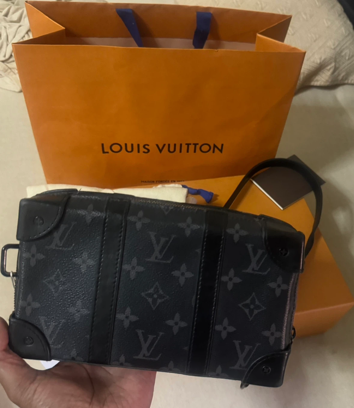 Louis Vuitton “Monogram Eclipse” Soft Trunk - photo 4