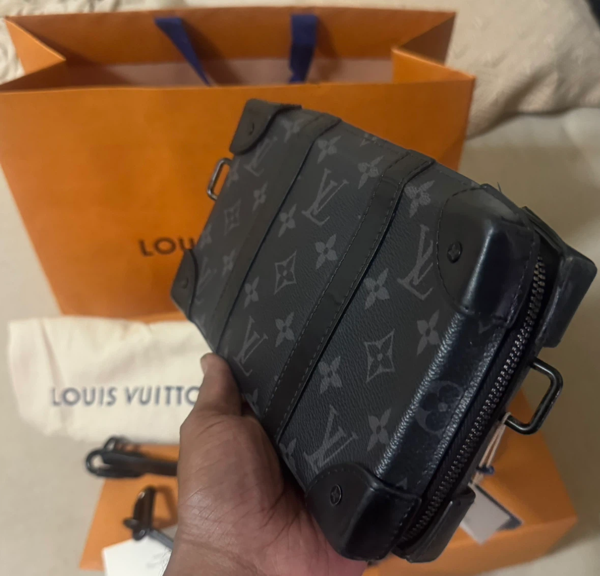 Louis Vuitton “Monogram Eclipse” Soft Trunk - photo 5