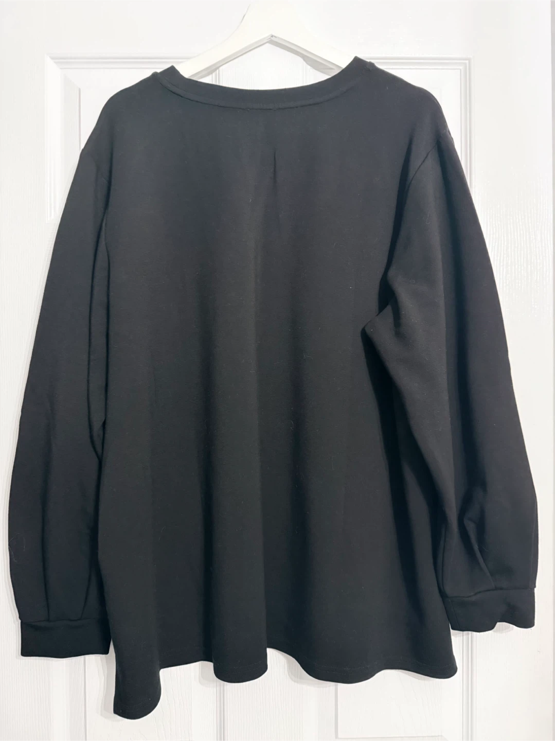 Laura Plus Embellished Black Long-Sleeve Top 3X - photo 3