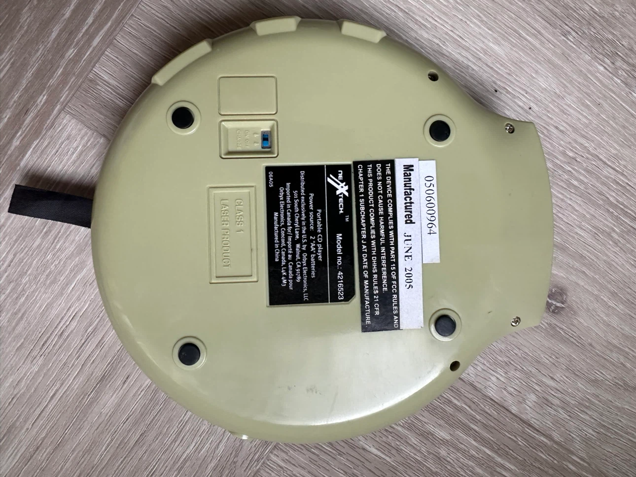 Nexxtech Portable CD Player - photo 2