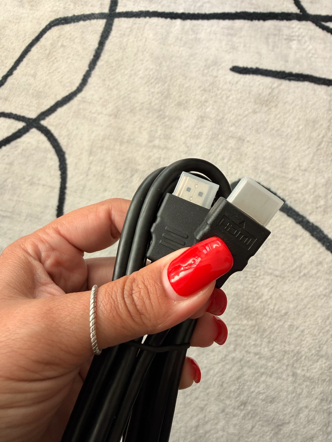 Black HDMI Cable