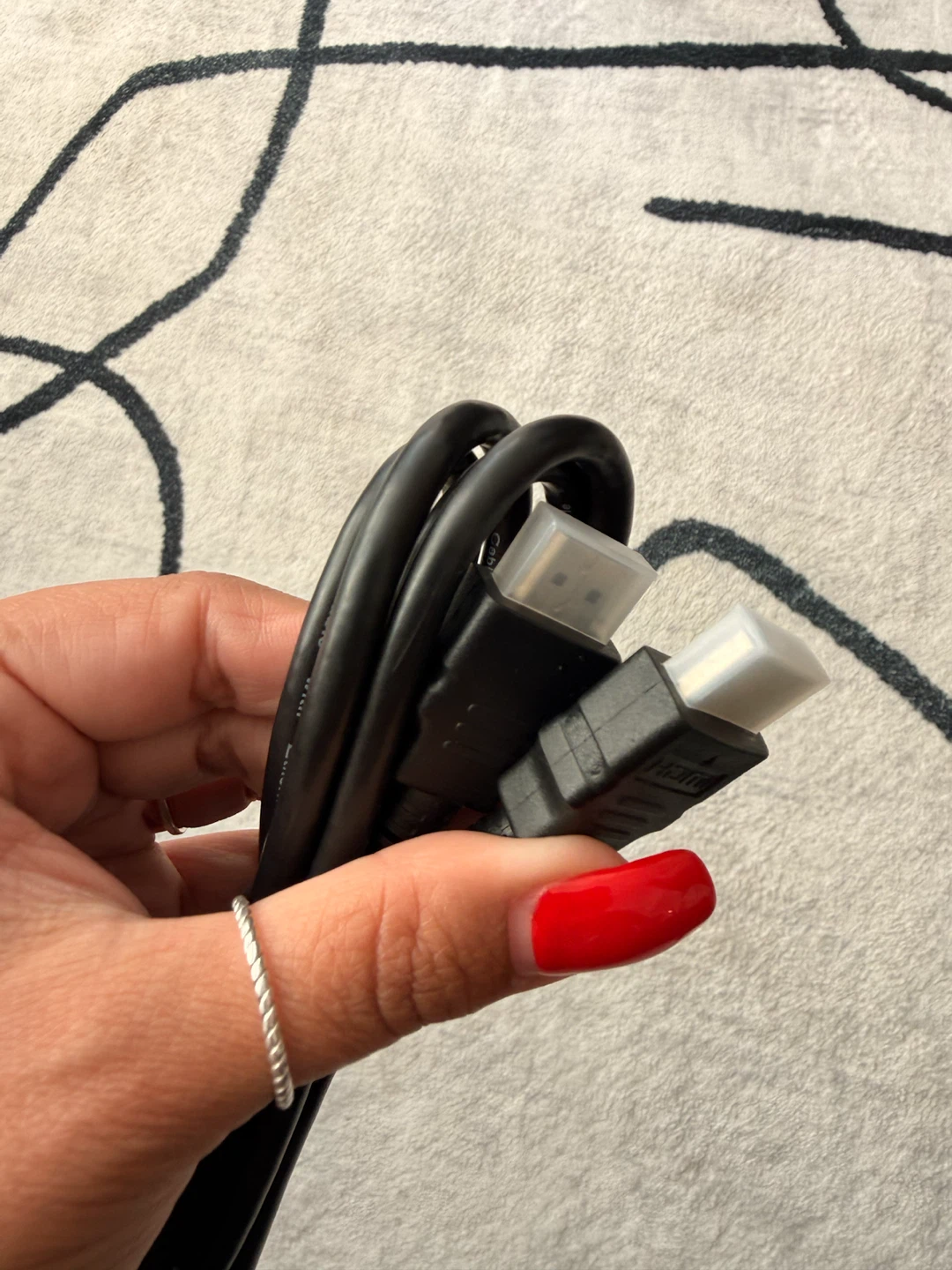 Black HDMI Cable - photo 2