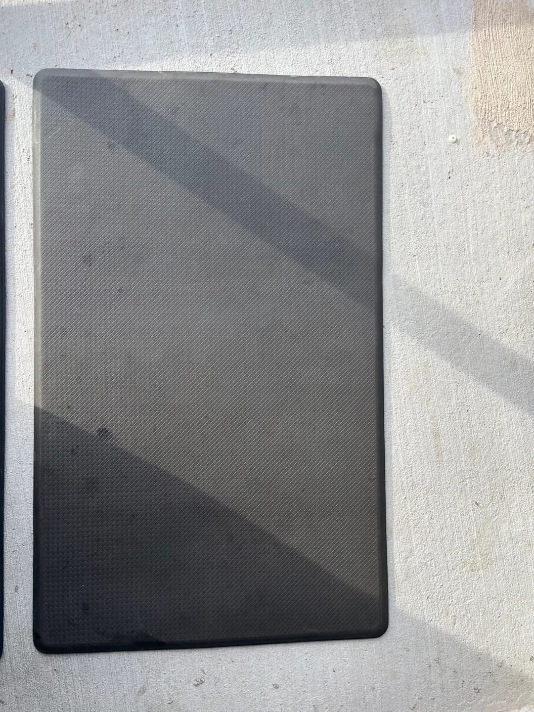 Two Black Anti-Fatigue Floor Mats - photo 3