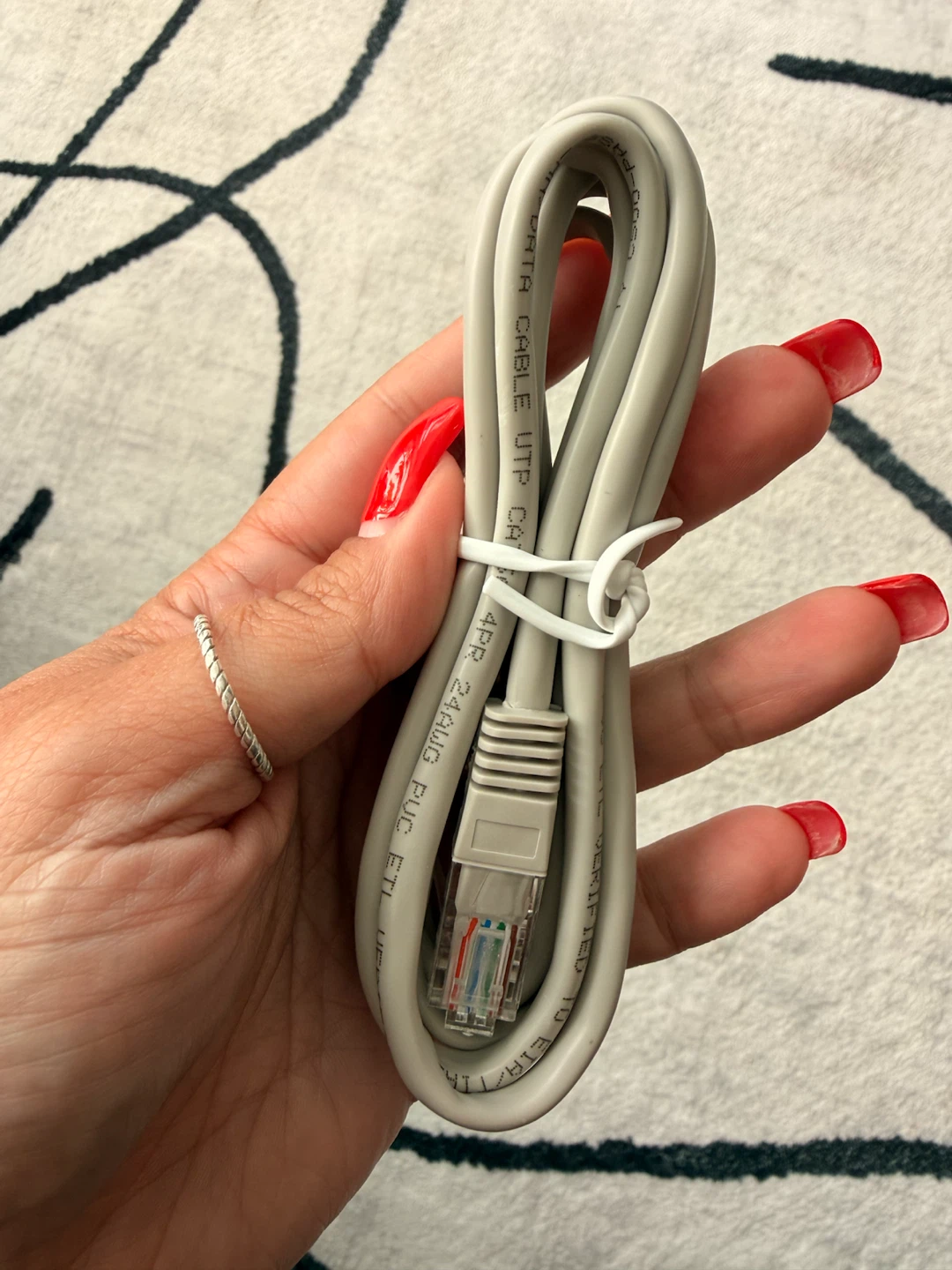 Cat5e Ethernet Data Cable - photo 3