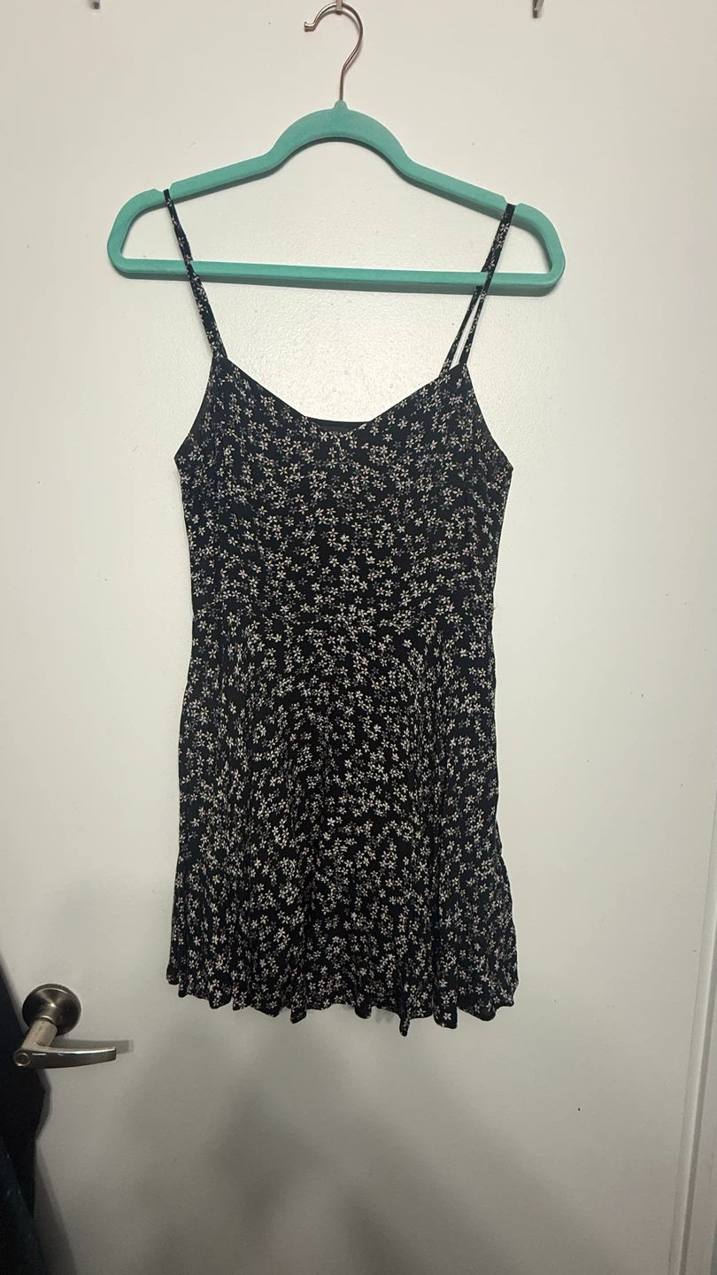 Talula Black Floral Print Dress