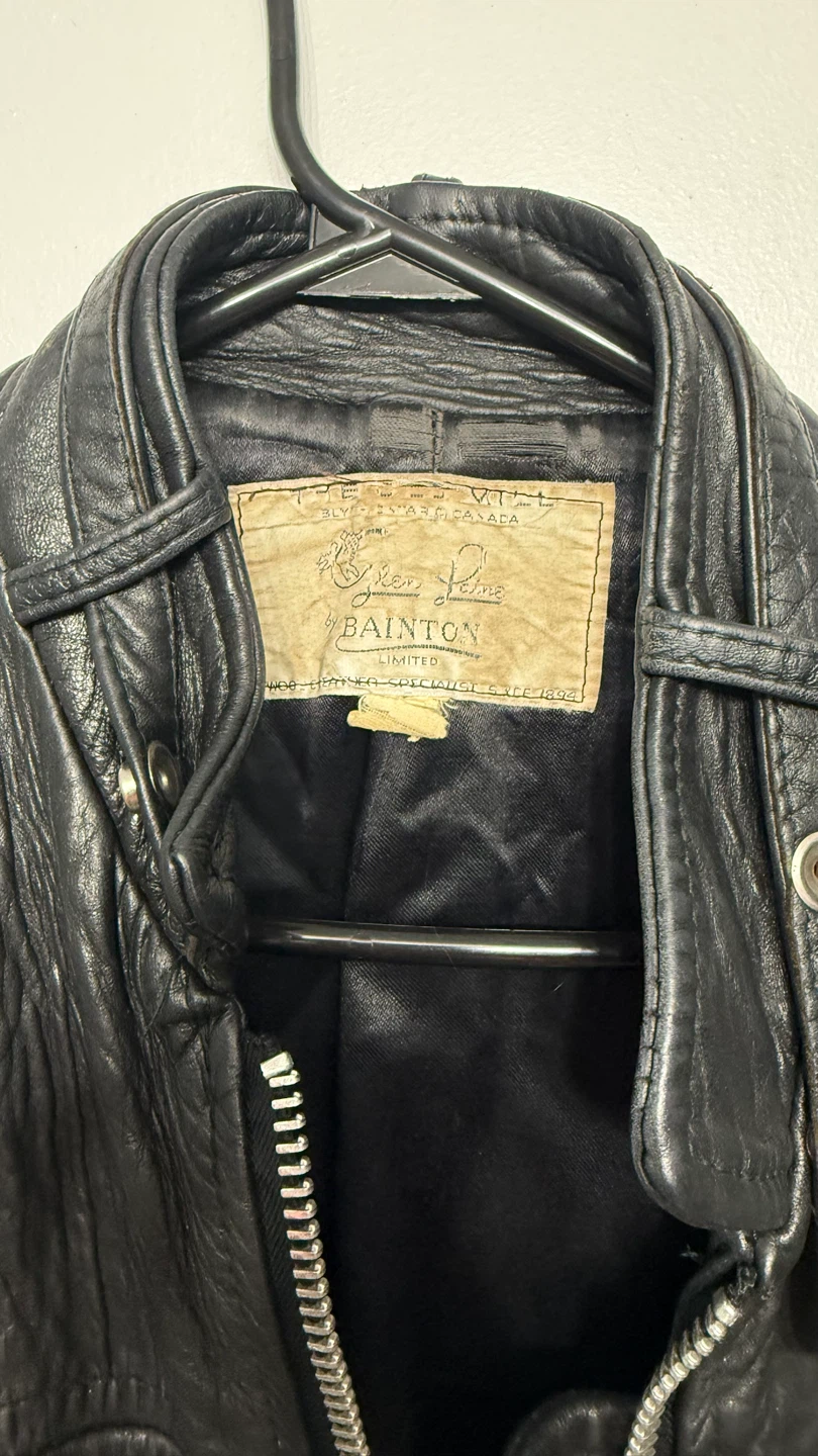 Bainton Limited Black Leather Jacket - photo 3