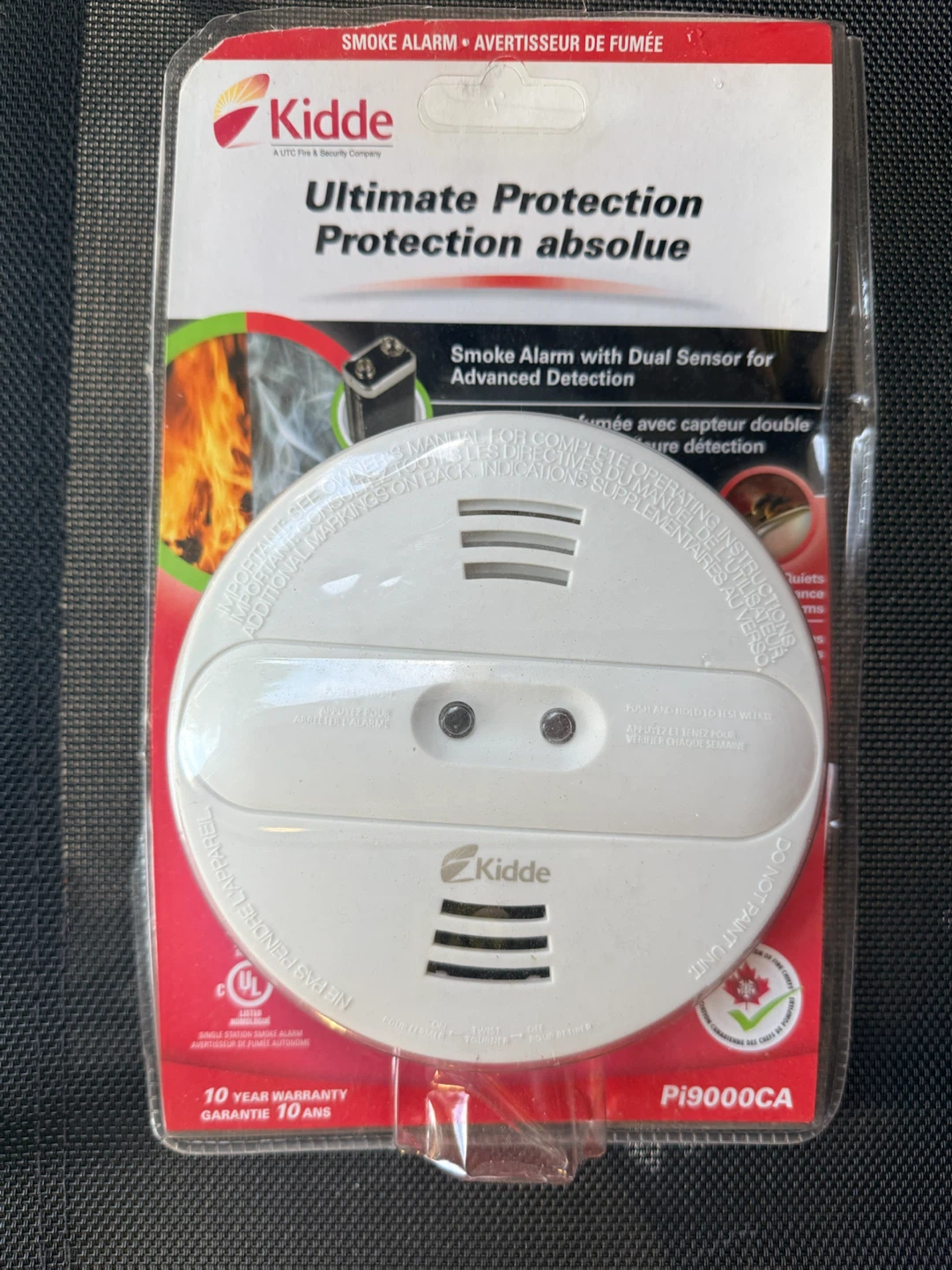 Kidde Dual Sensor Smoke Alarm Pi9000CA