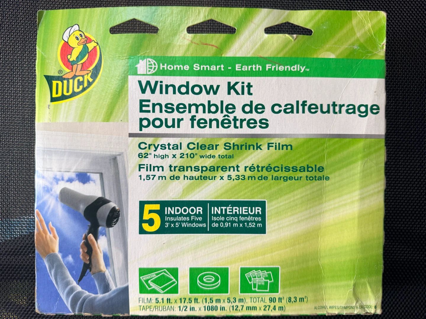 Indoor Window Insulating Kit (Duck Brand)
