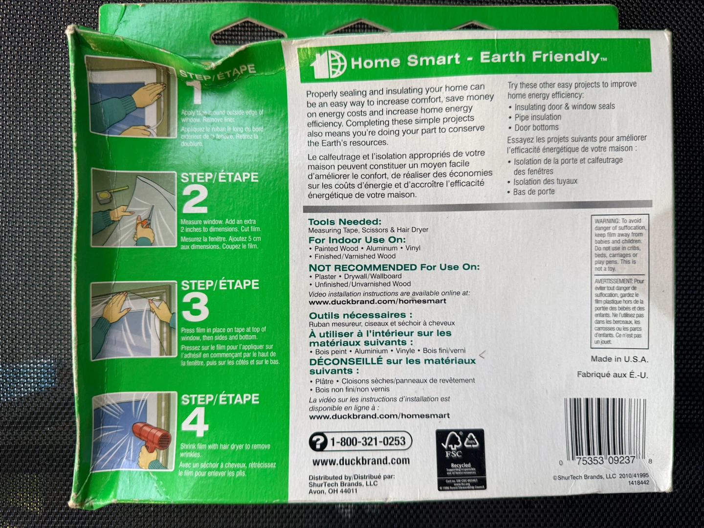 Indoor Window Insulating Kit (Duck Brand) - photo 2