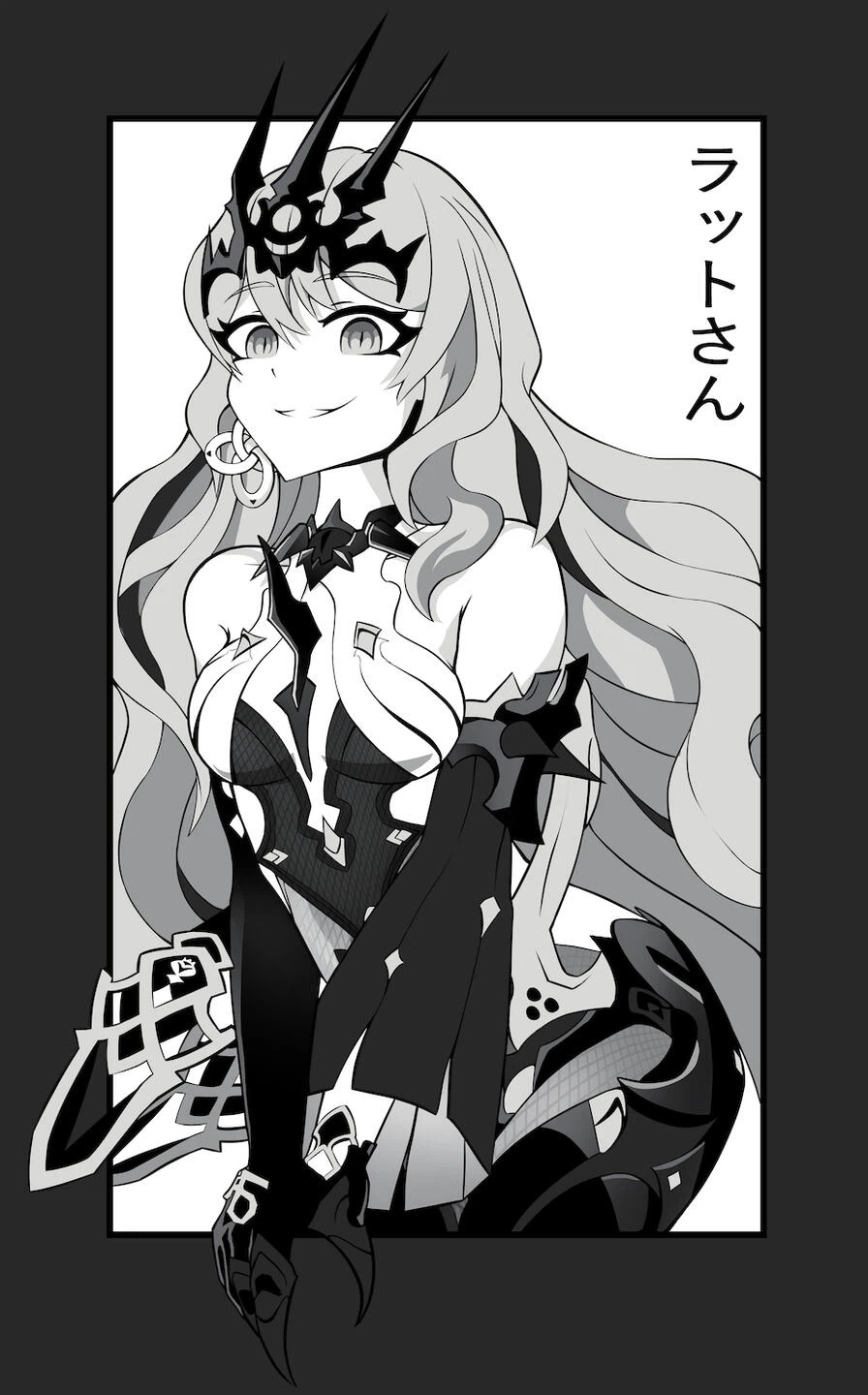 Fanmade Gamersupps Mobius Honkai Impact 3rd Sticker - photo 2