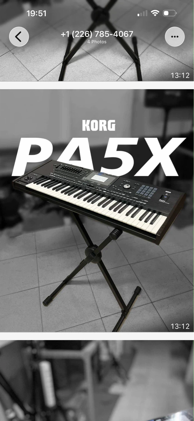 Korg Pa5X Professional Arranger Keyboard