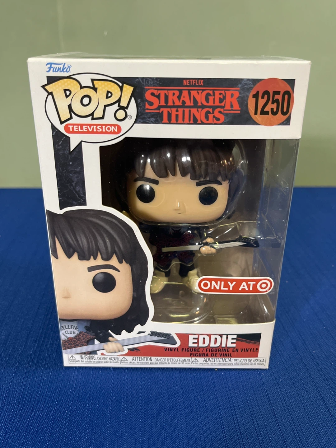 VAULTED Stranger Things Eddie Munson #1250 Funko Pop! (Target