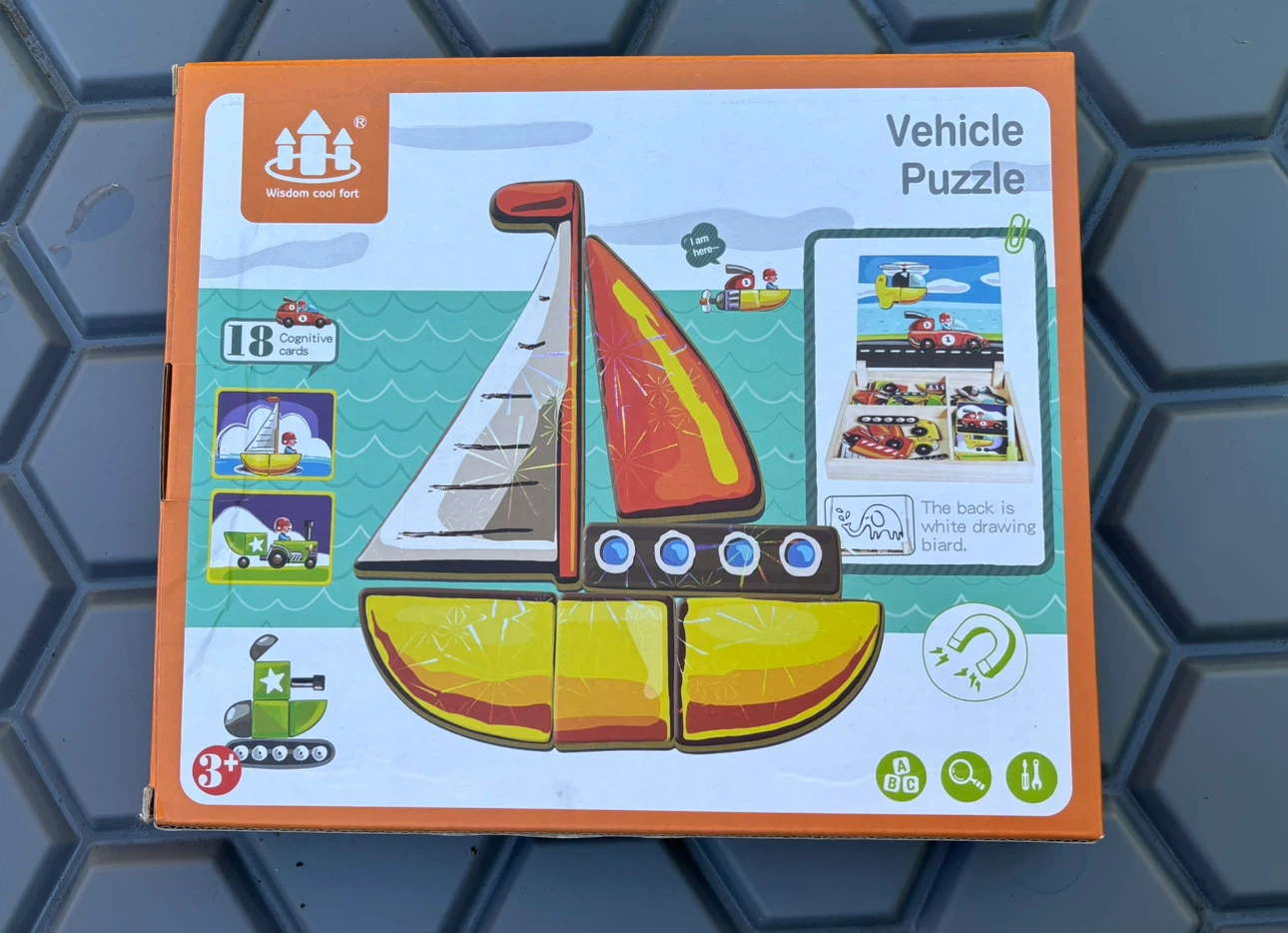 Wisdom Cool Fort Vehicle Puzzle