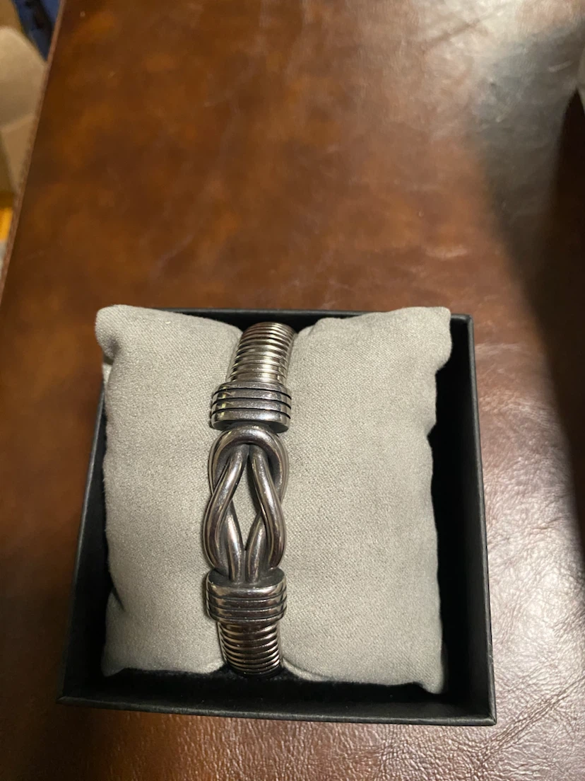 Men’s Silver Knot Bracelet