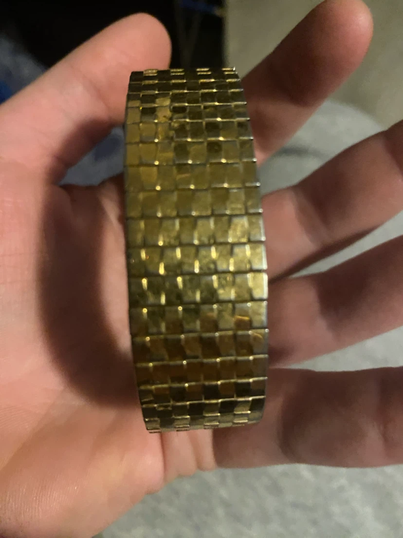 Bulova Quartz Gold-Tone Watch