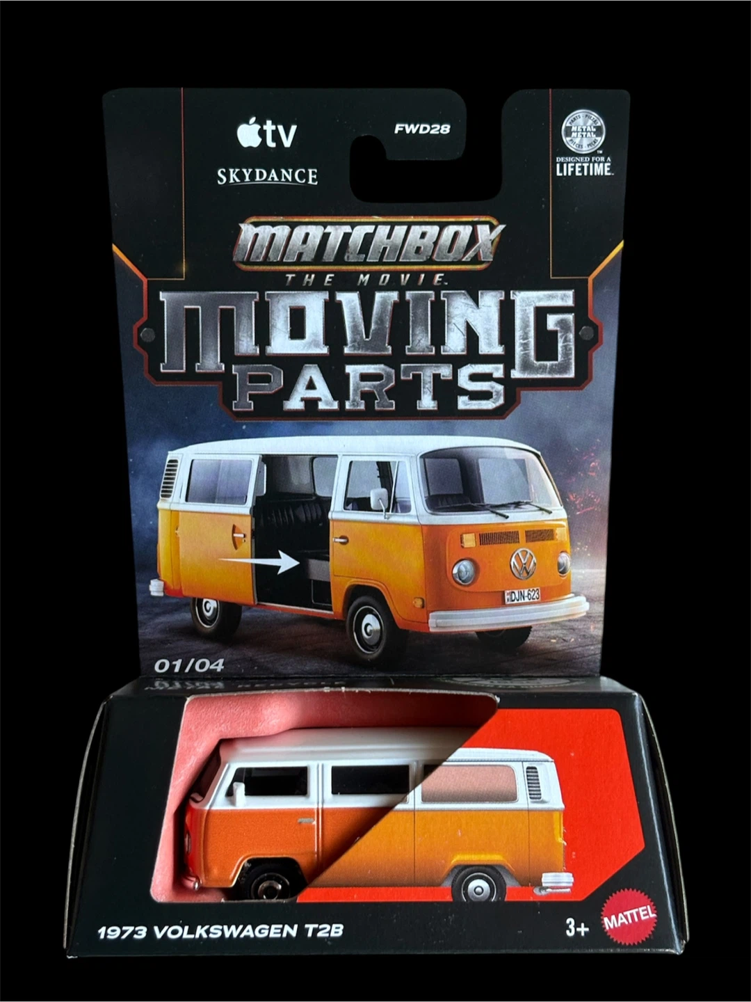 Matchbox Moving Parts 1973 Volkswagen T2B