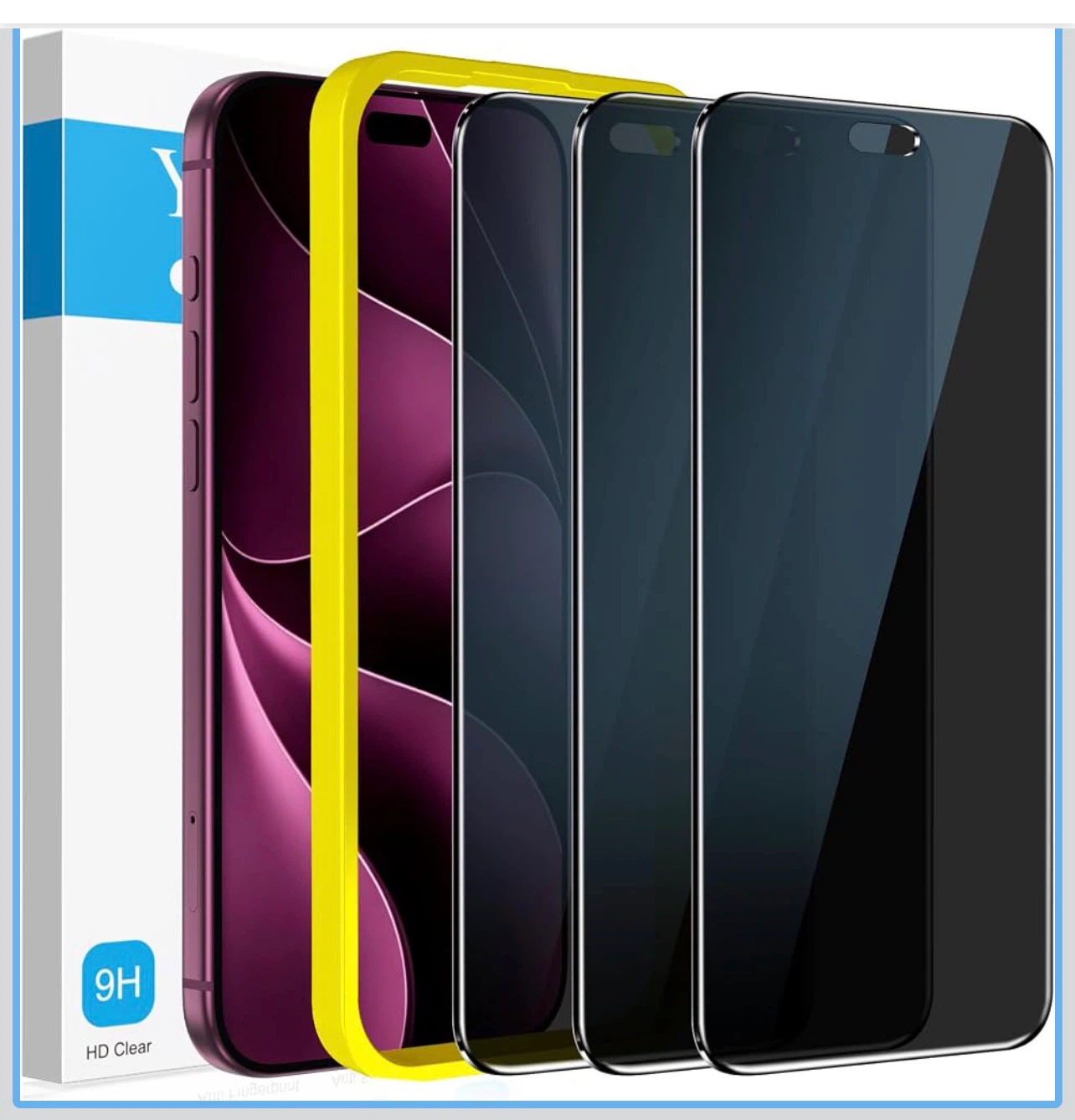 Privacy Screen Protector 3-Pack for 18 Phone Pro Max