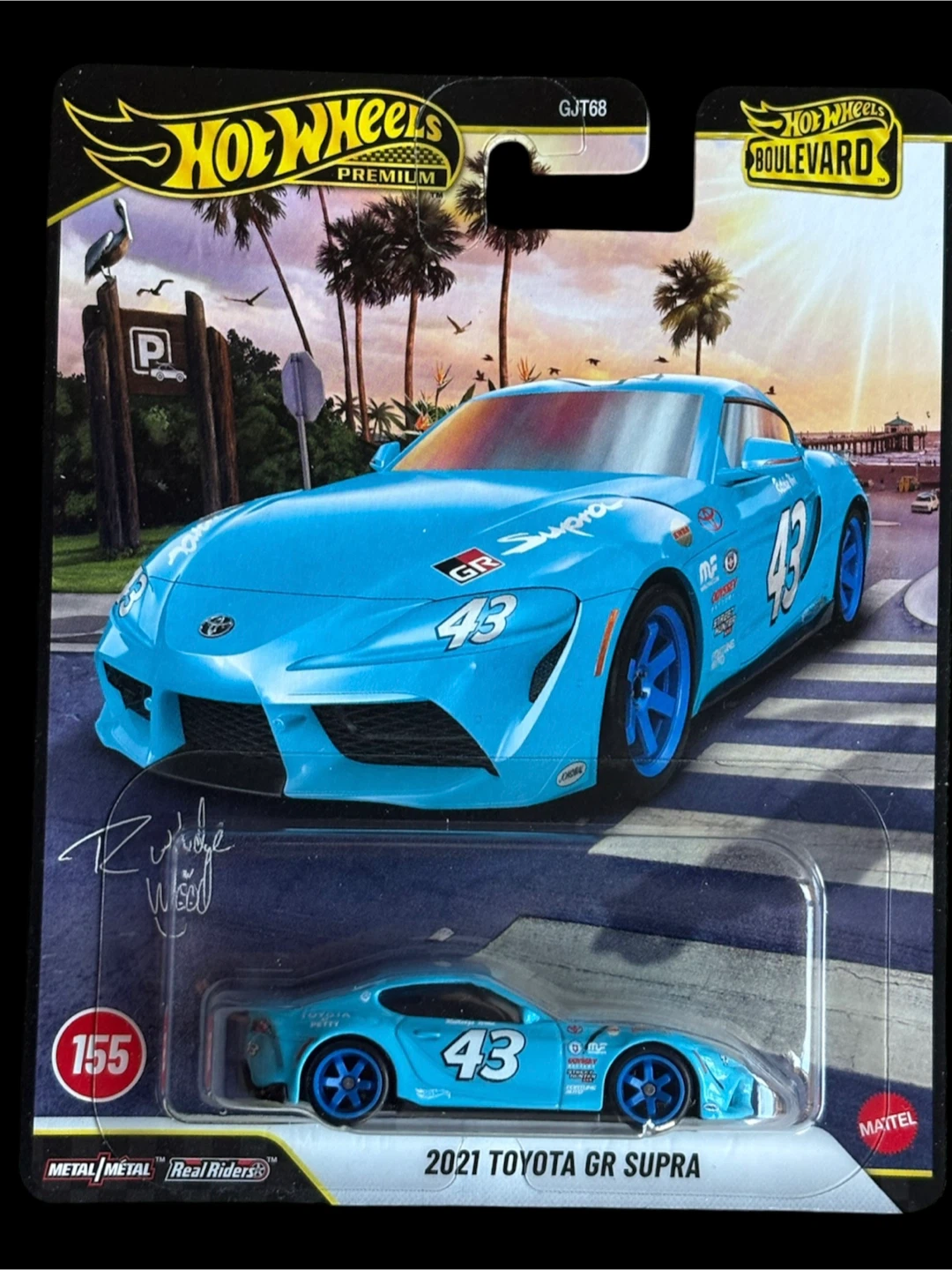 Hot Wheels Premium 2021 Toyota GR Supra Boulevard