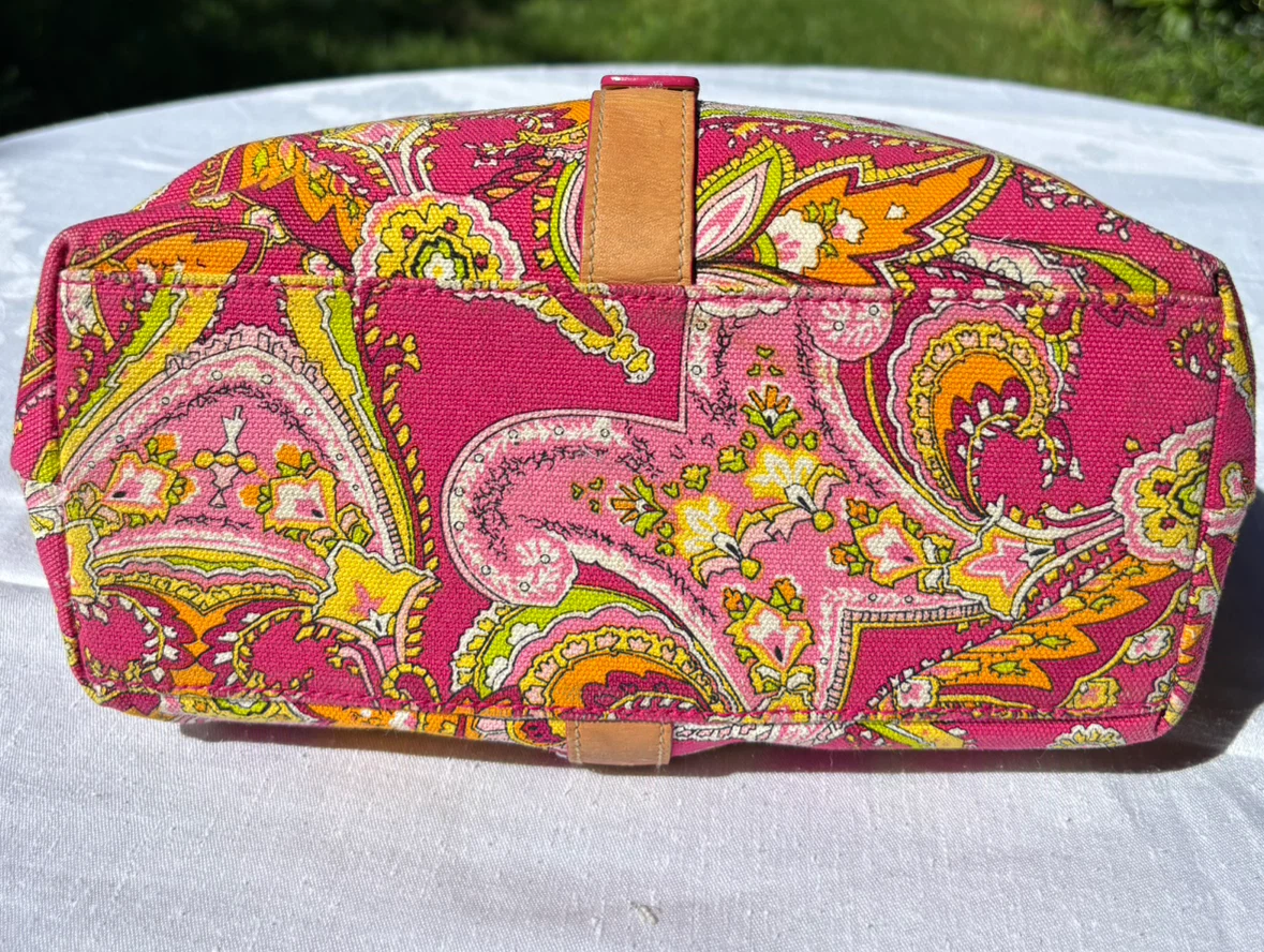 Lauren Ralph Lauren Paisley Tote with Bamboo Handles - photo 2