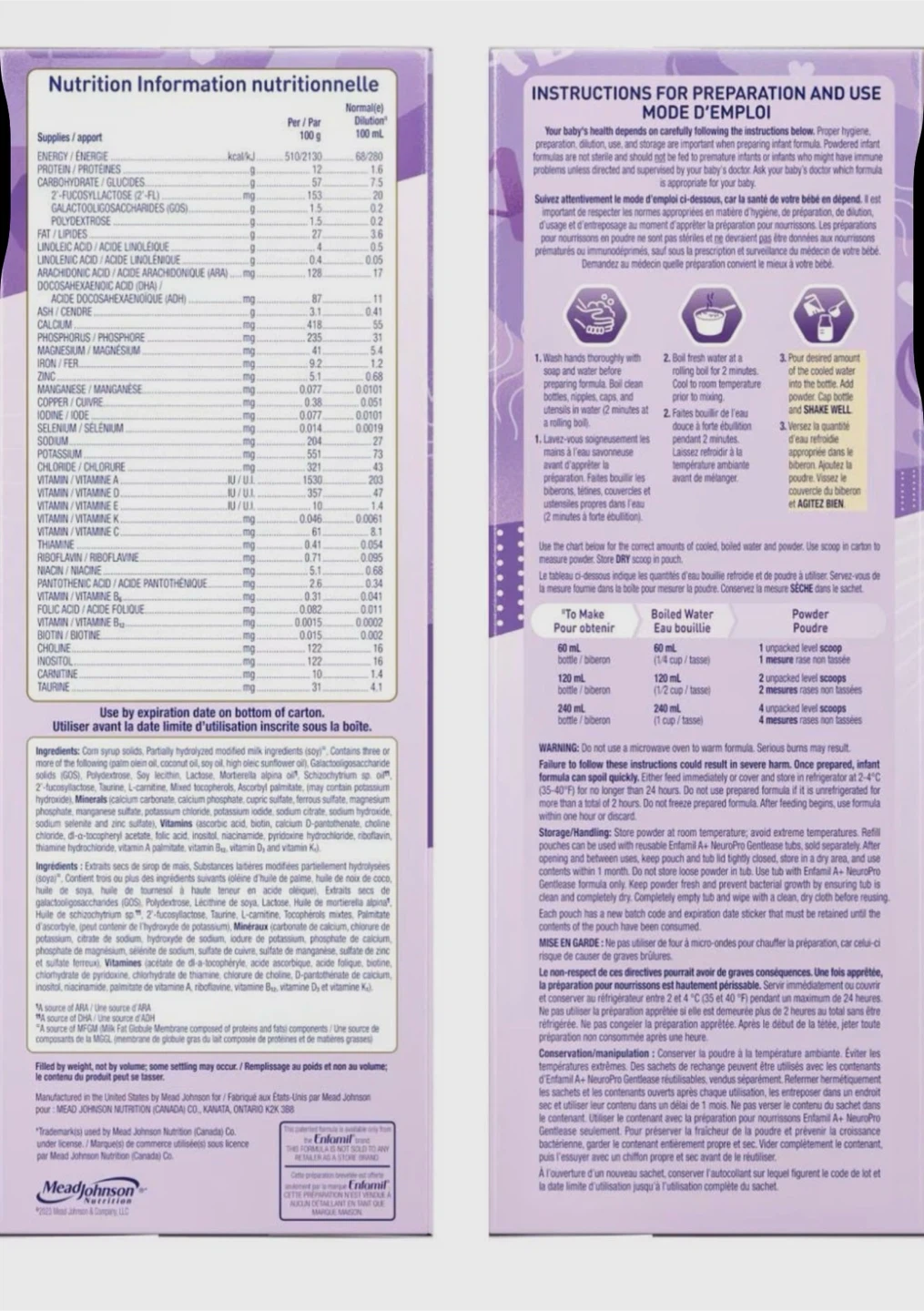 Enfamil A+ NeuroPro Gentlease Baby Formula Refill - photo 3