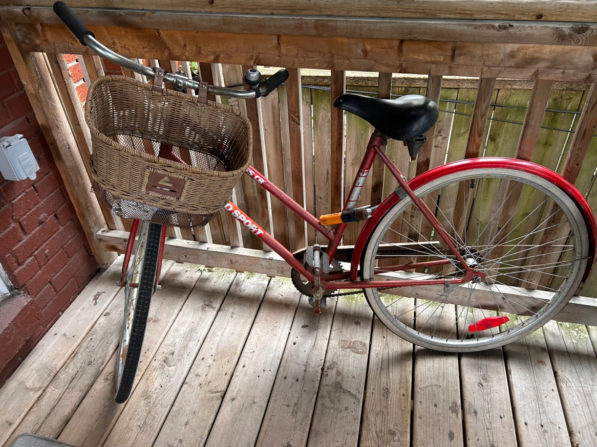 Ross Sport Bicycle with Wicker Basket