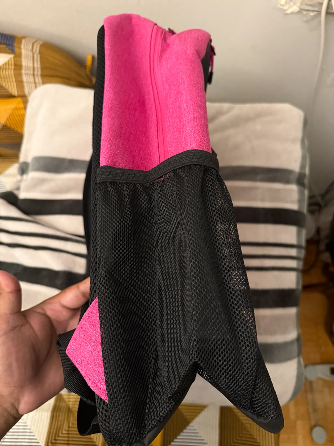 Puma Pink and Black Backpack - photo 5