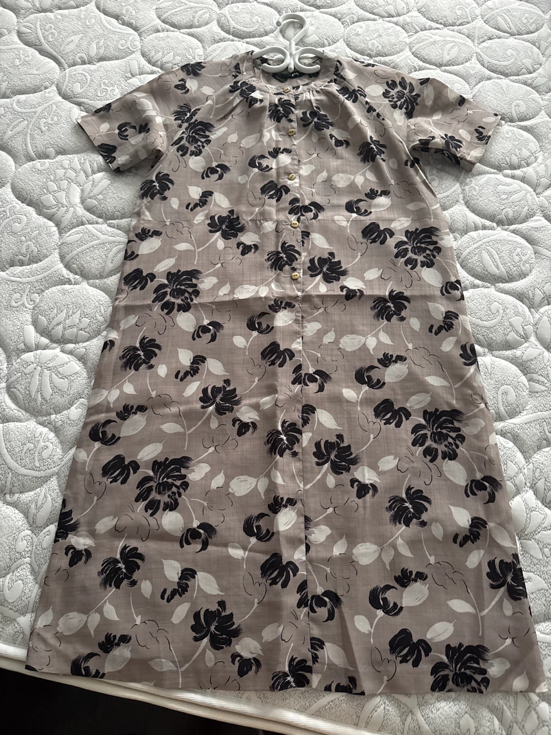DanaCool floral print button-up dress