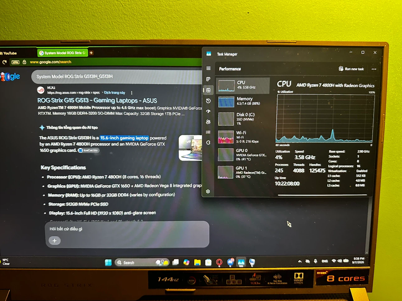 ASUS ROG Strix G15 Gaming Laptop - photo 5