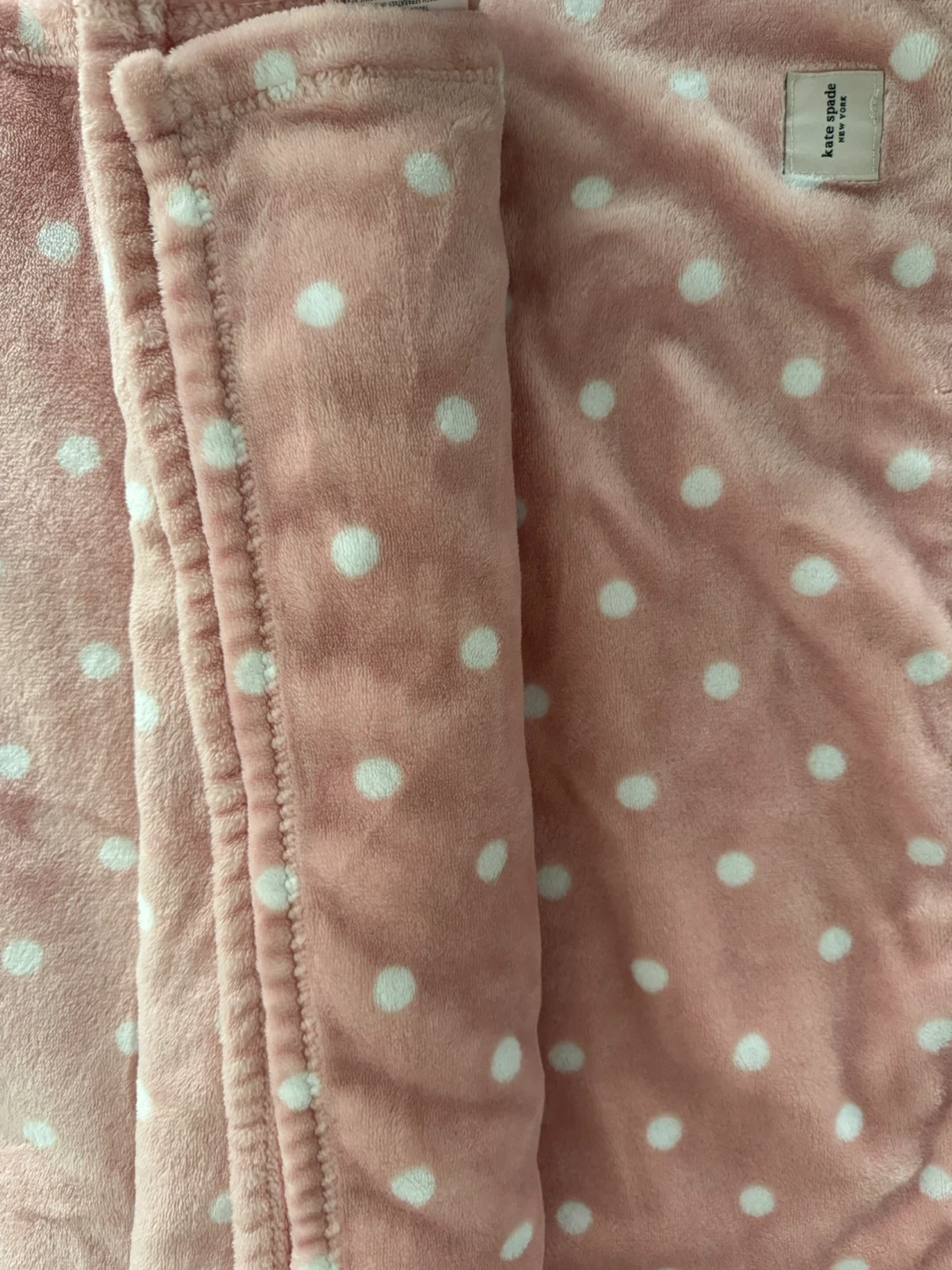 Kate Spade New York Pink Polka Dot Decorative Throw - photo 5