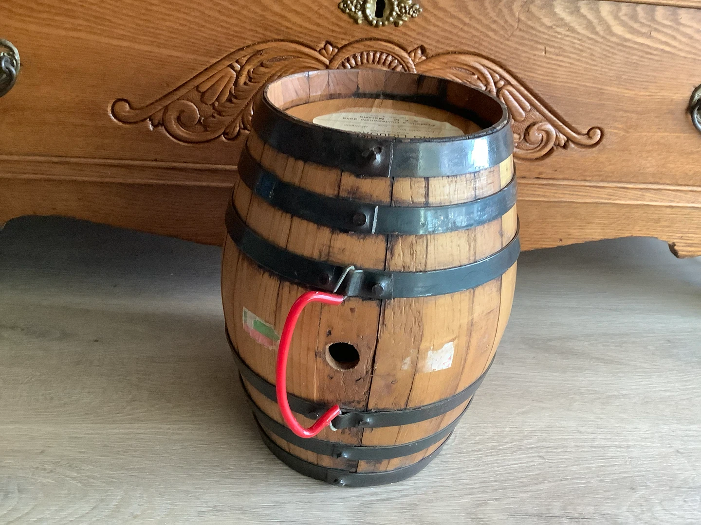 Ant Italian Cudia Empty Mini Marsala 5L Wine Cask/Barrel 🐞