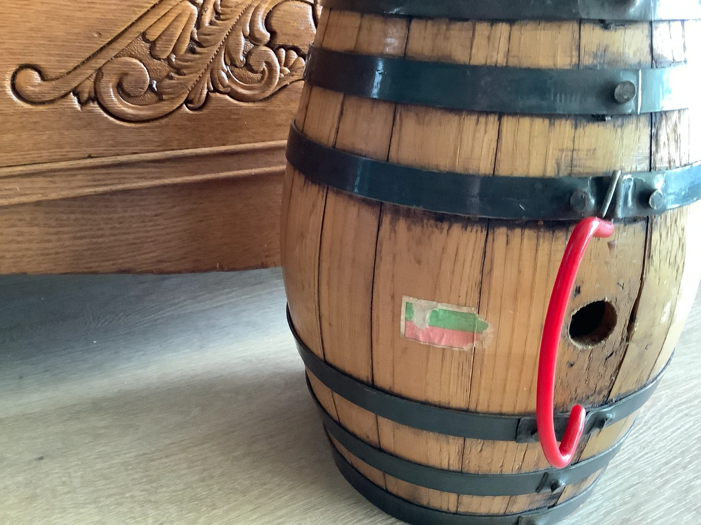 Ant Italian Cudia Empty Mini Marsala 5L Wine Cask/Barrel 🐞 - photo 2